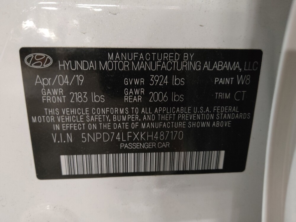 2019 Hyundai Elantra in El Paso, TX 79907 - 18091125 33