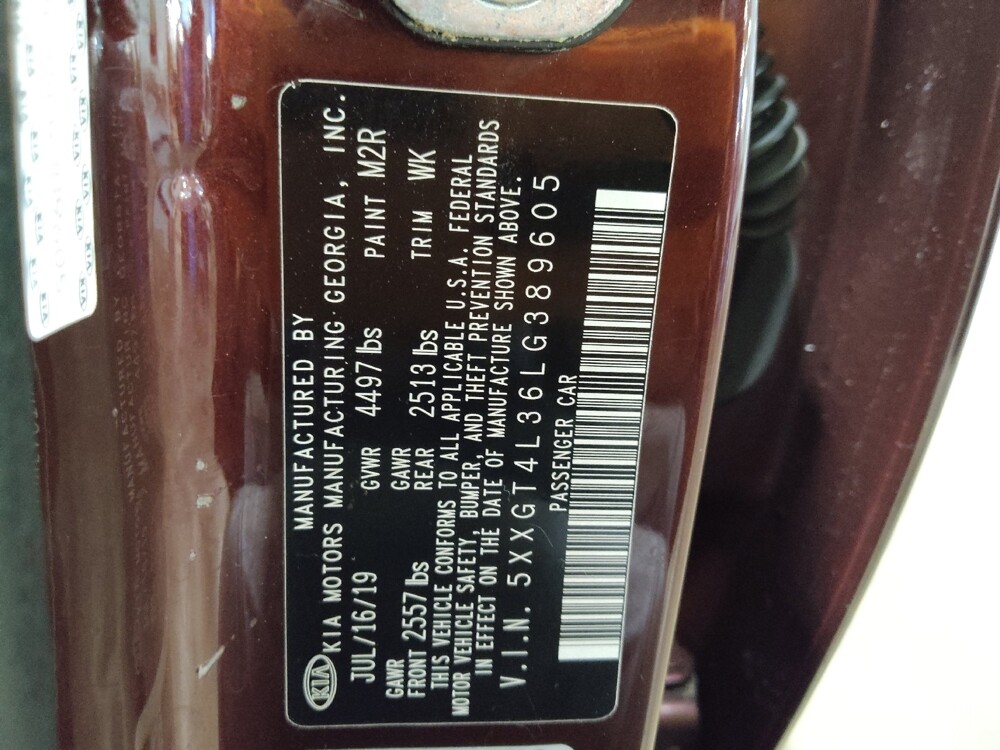 2020 Kia Optima in El Paso, TX 79907 - 18091126 33