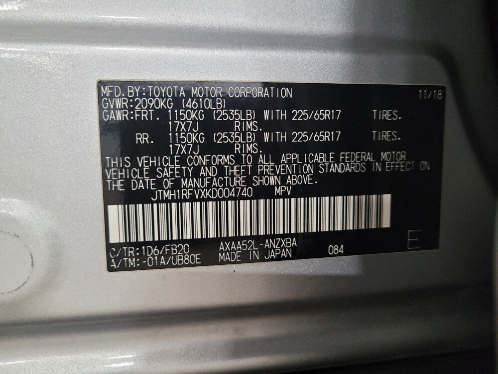 2019 Toyota RAV4 in Round Rock, TX 78664 - 18091130 33