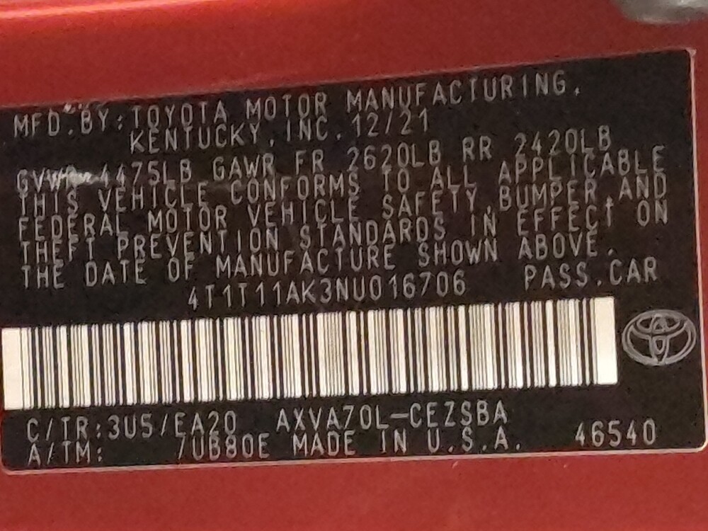 2022 Toyota Camry in Arlington, TX 76011 - 18091135 33