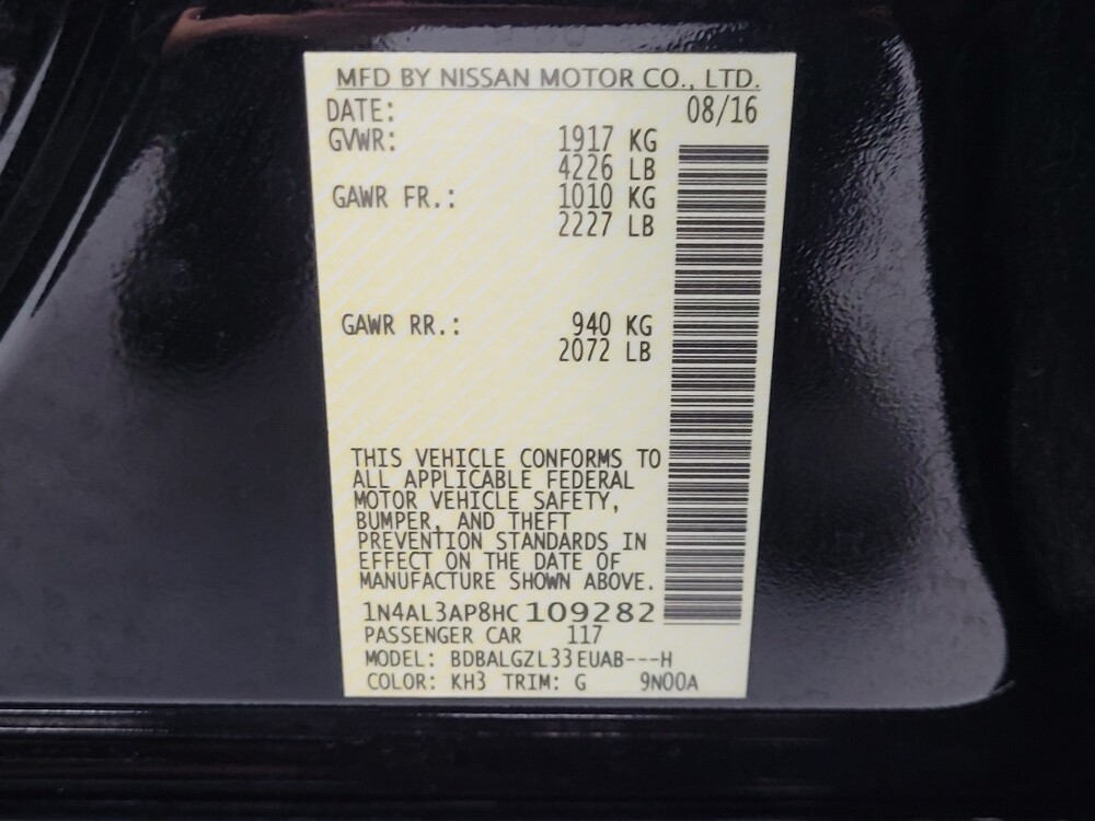 2017 Nissan Altima in Las Vegas, NV 89104 - 18091149 33