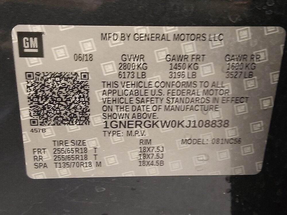 2019 Chevrolet Traverse in Houston, TX 77034 - 18091154 33