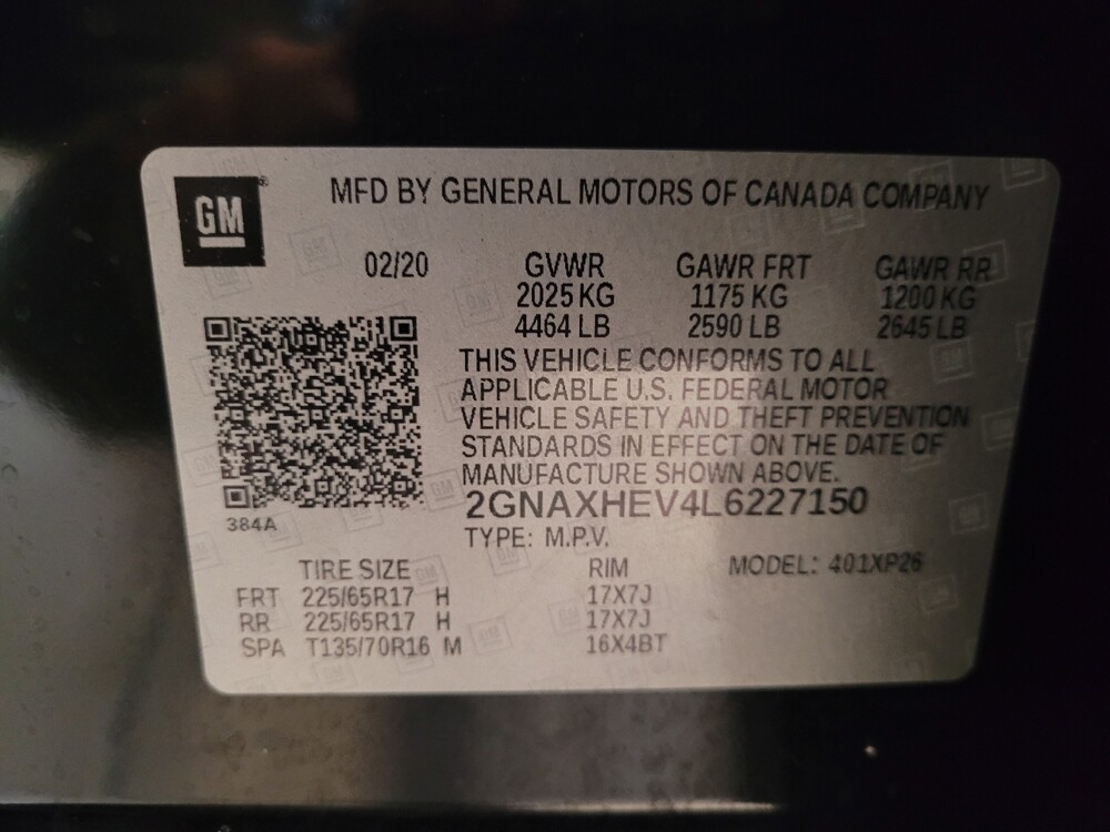 2020 Chevrolet Equinox in Gainesville, FL 32609 - 18091155 33