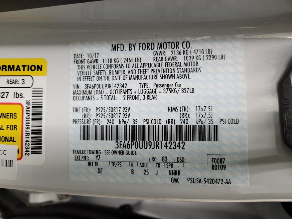 2018 Ford Fusion in Langhorne, PA 19047 - 18091158 33