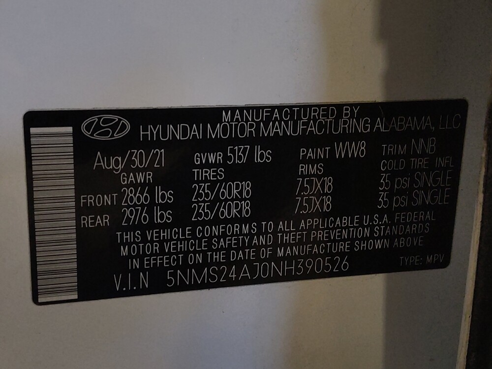 2022 Hyundai Santa Fe in Charleston, SC 29414 - 18091165 33