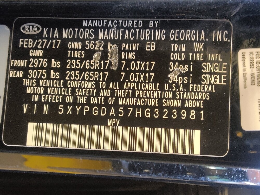 2017 Kia Sorento in Gainesville, FL 32609 - 18091172 33