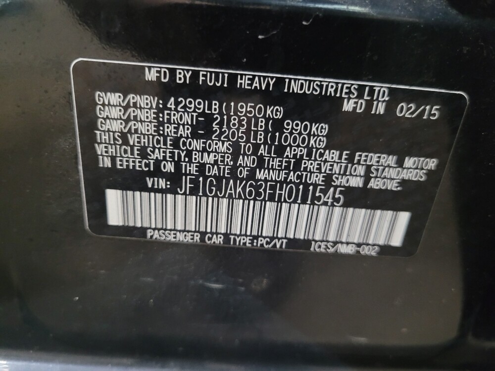 2015 Subaru Impreza in Glen Burnie, MD 21061 - 18091196 33