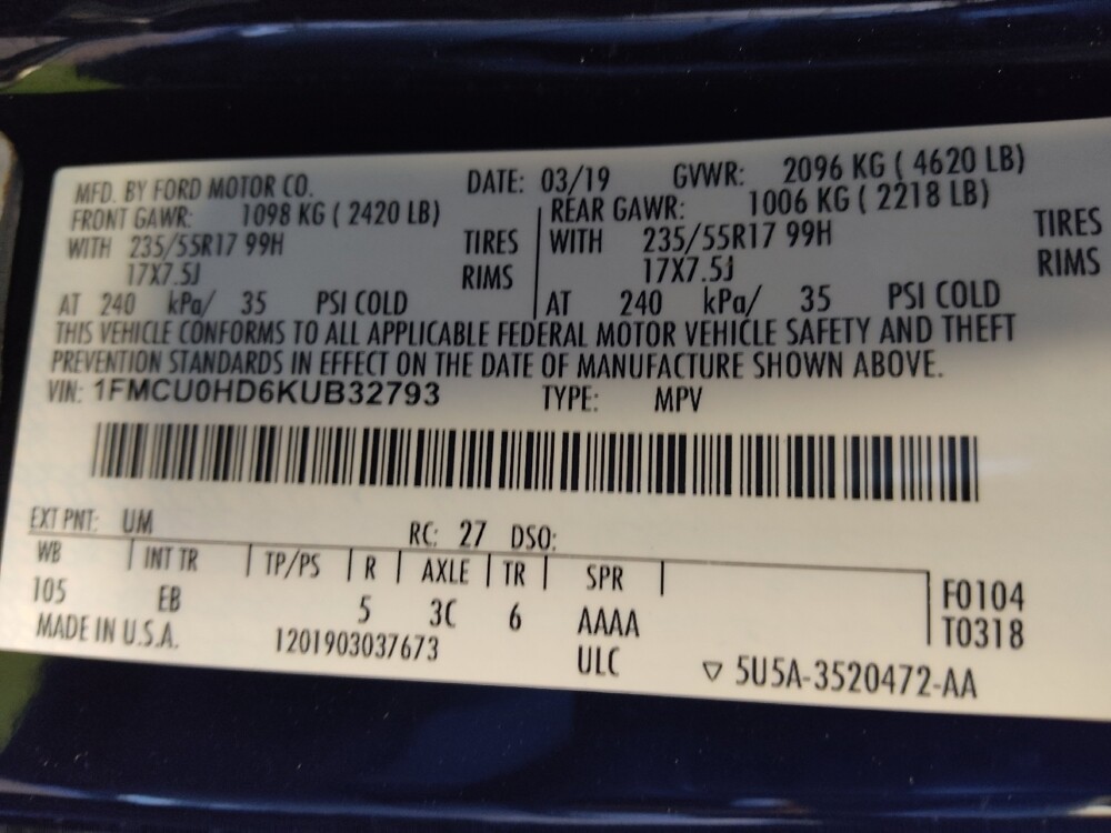 2019 Ford Escape in Houston, TX 77034 - 18091202 33