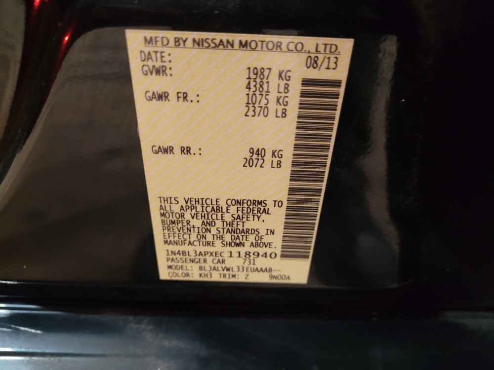 2014 Nissan Altima in Owings Mills, MD 21117 - 18091228 33
