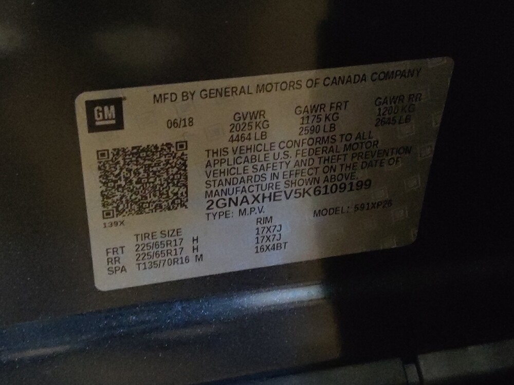 2019 Chevrolet Equinox in Gainesville, FL 32609 - 18091270 33