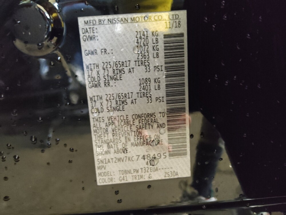 2019 Nissan Rogue in Conway, SC 29526 - 18091304 33