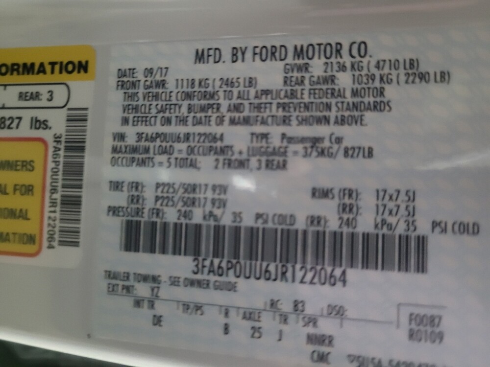 2018 Ford Fusion in Marietta, GA 30062 - 18091309 33