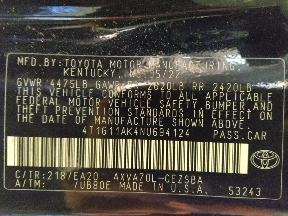 2022 Toyota Camry in Houston, TX 77034 - 18091339 33