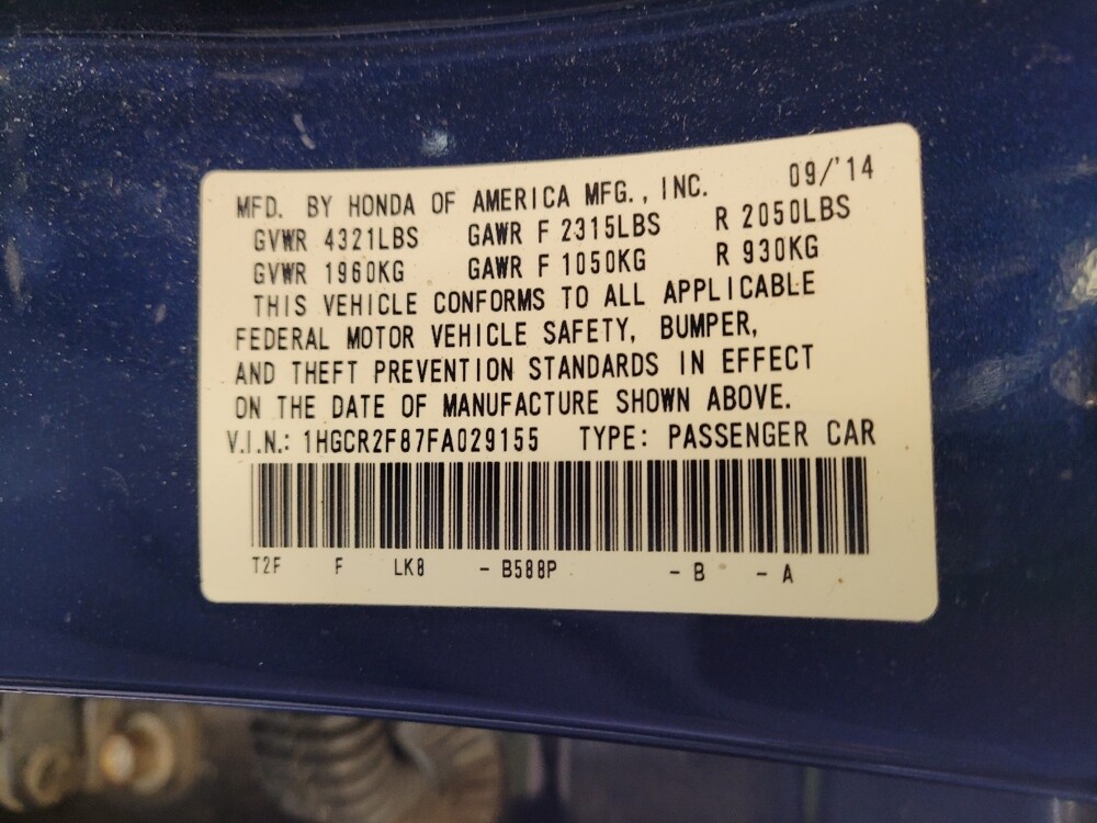 2015 Honda Accord in Miamisburg, OH 45342 - 18091355 33