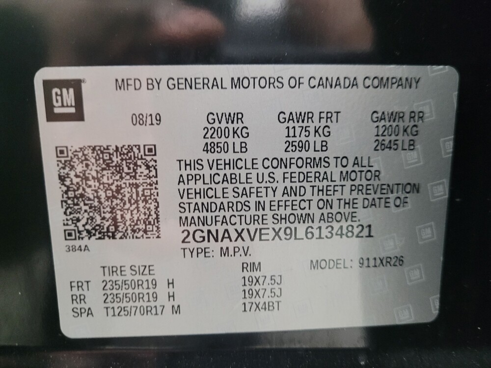 2020 Chevrolet Equinox in Taylor, MI 48180 - 18091367 33