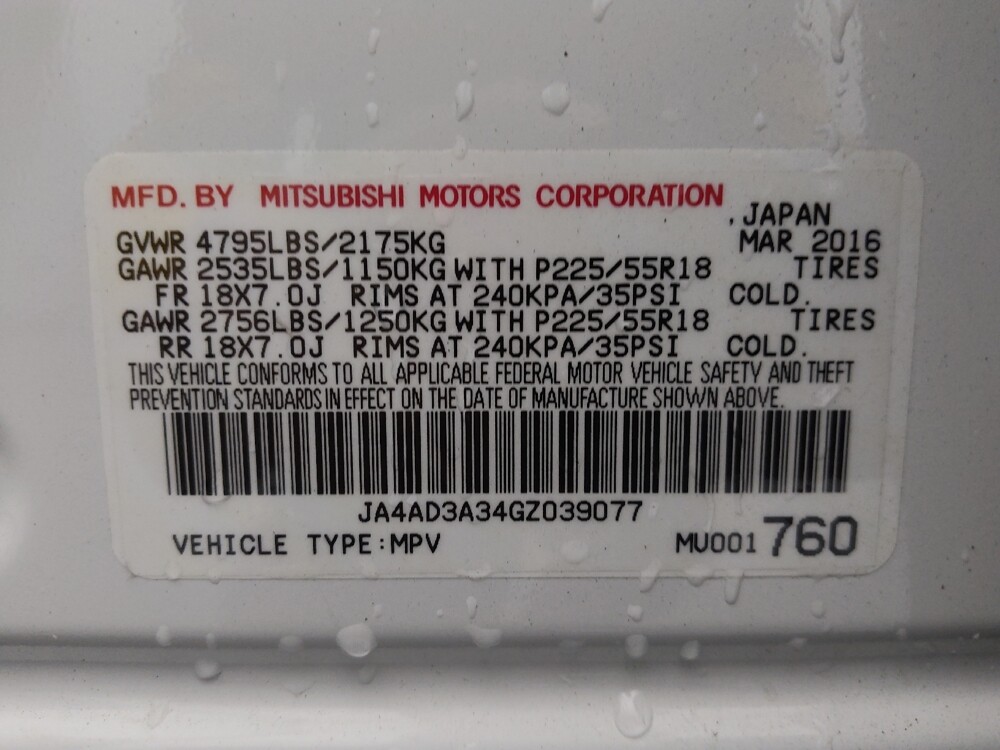 2016 Mitsubishi Outlander in St. Louis, MO 63136 - 18091400 33