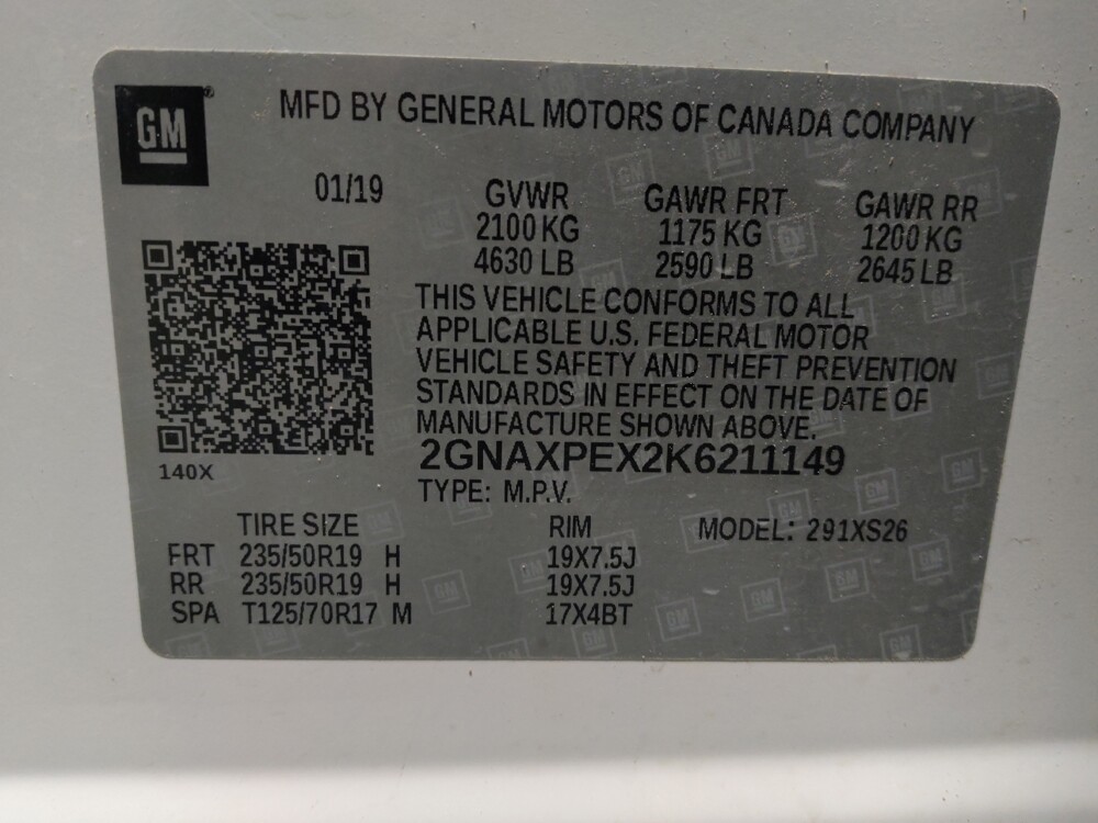 2019 Chevrolet Equinox in Albuquerque, NM 87123 - 18091424 33