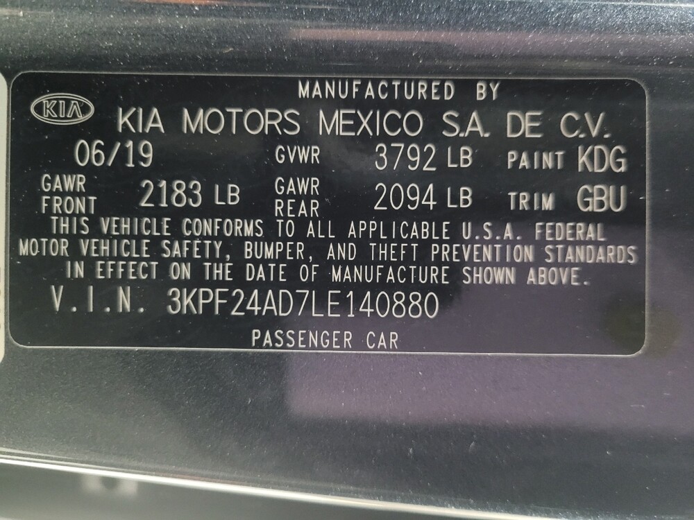 2020 Kia Forte in Union City, GA 30291 - 18091429 33