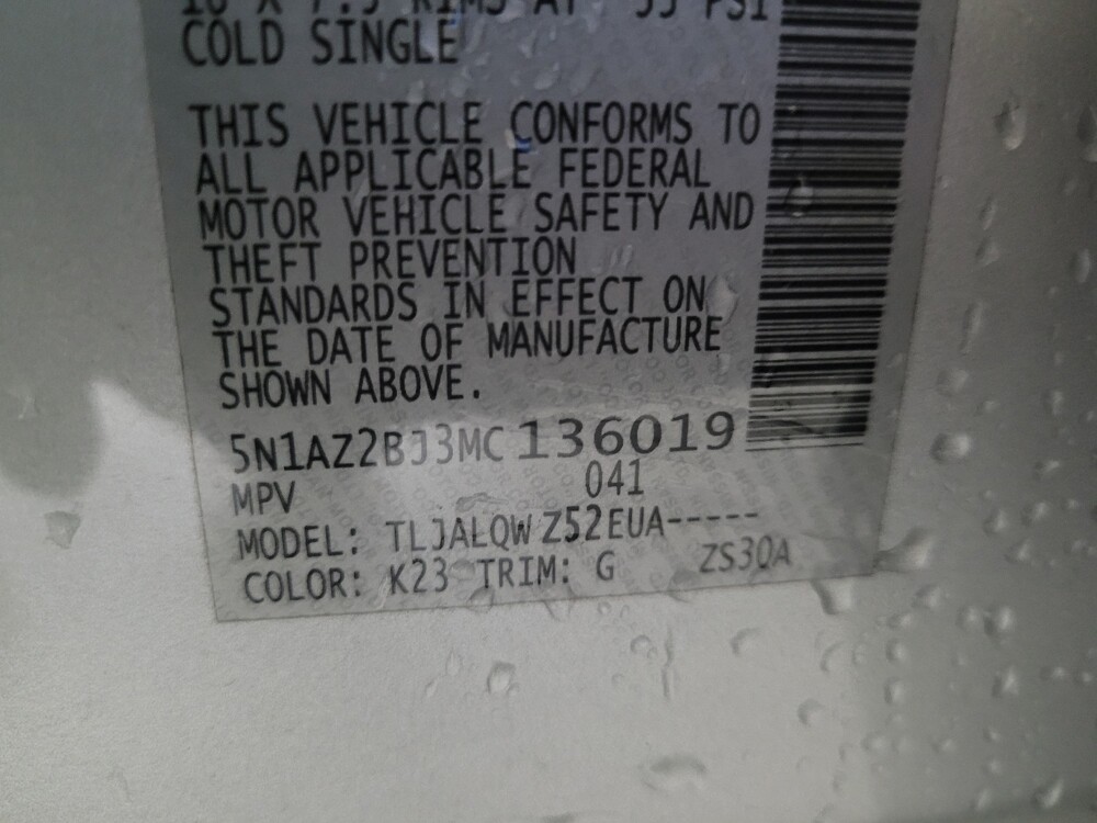 2021 Nissan Murano in Pelham, AL 35124 - 18091430 33