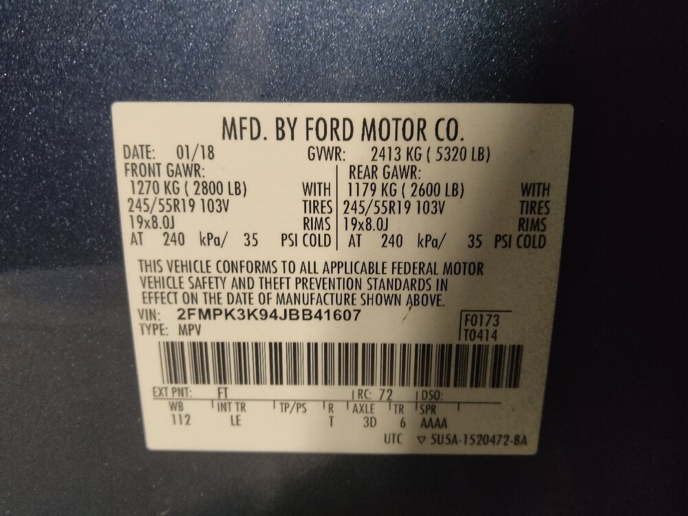 2018 Ford Edge in Savannah, GA 31419 - 18091432 33