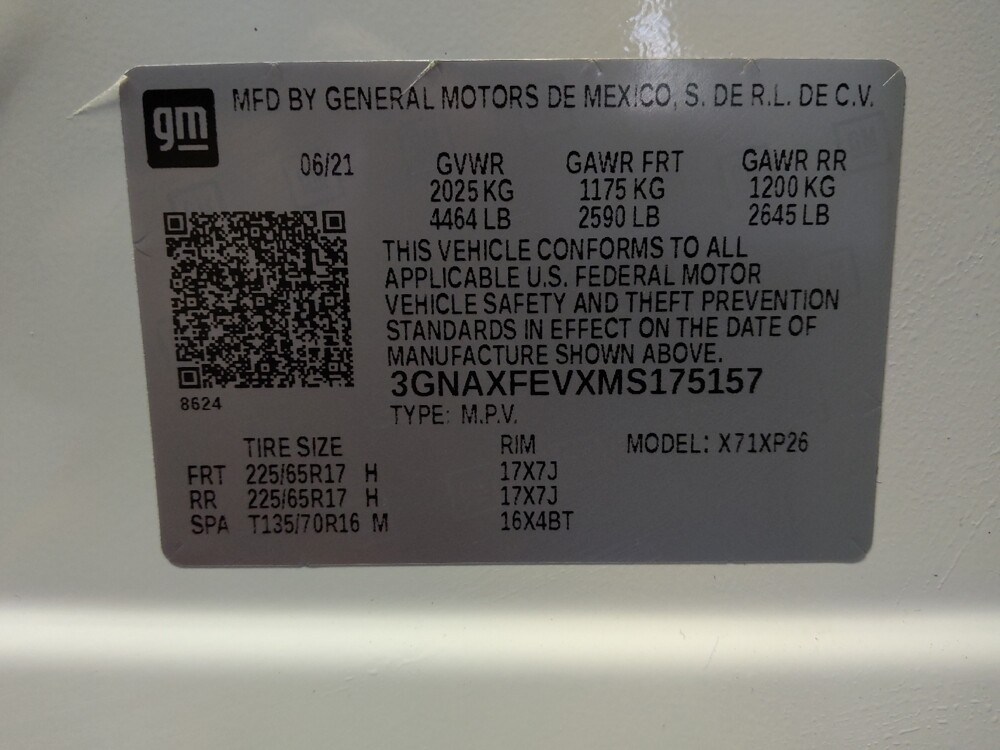 2021 Chevrolet Equinox in Mesa, AZ 85210 - 18091437 33