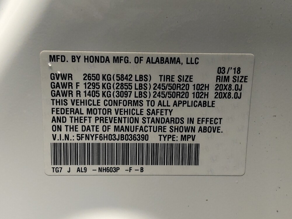 2018 Honda Pilot in Albuquerque, NM 87113 - 18091444 33