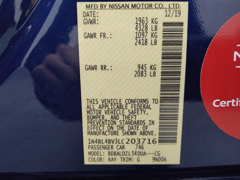 2020 Nissan Altima in Wichita, KS 67207 - 18091446 33