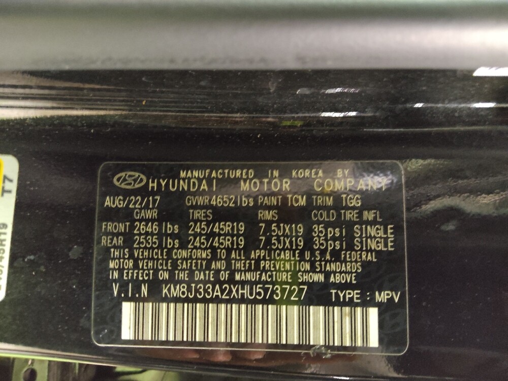 2017 Hyundai Tucson in Tampa, FL 33612 - 18091452 33