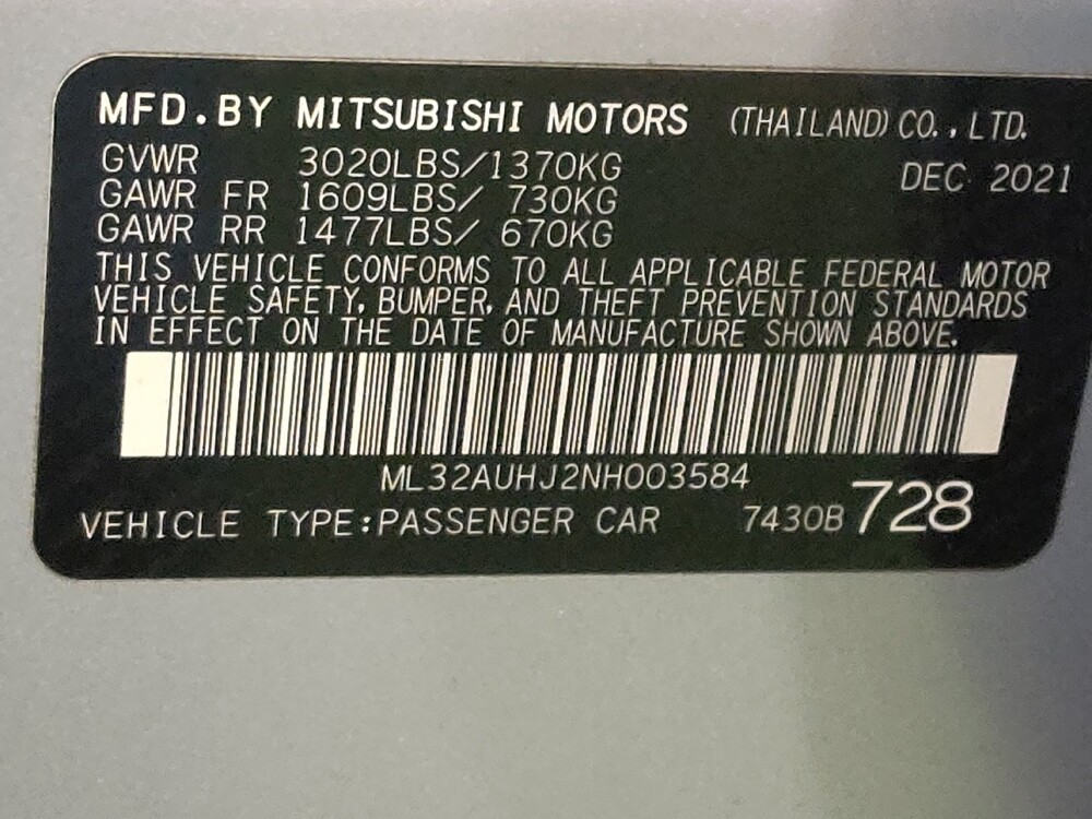 2022 Mitsubishi Mirage in Tyler, TX 75701 - 18091463 33