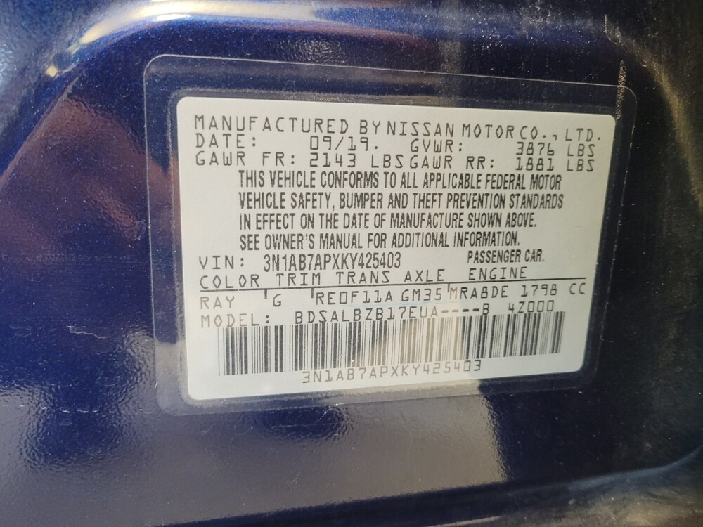 2019 Nissan Sentra in Torrance, CA 90504 - 18091523 33