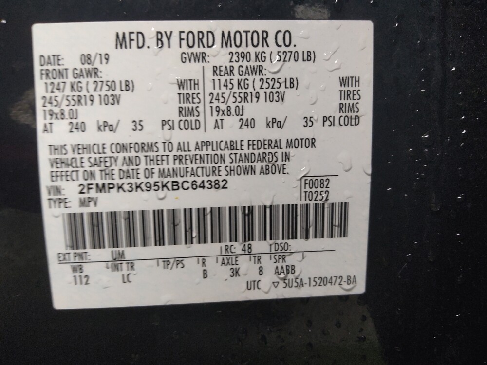 2019 Ford Edge in Stone Mountain, GA 30083 - 18091540 33