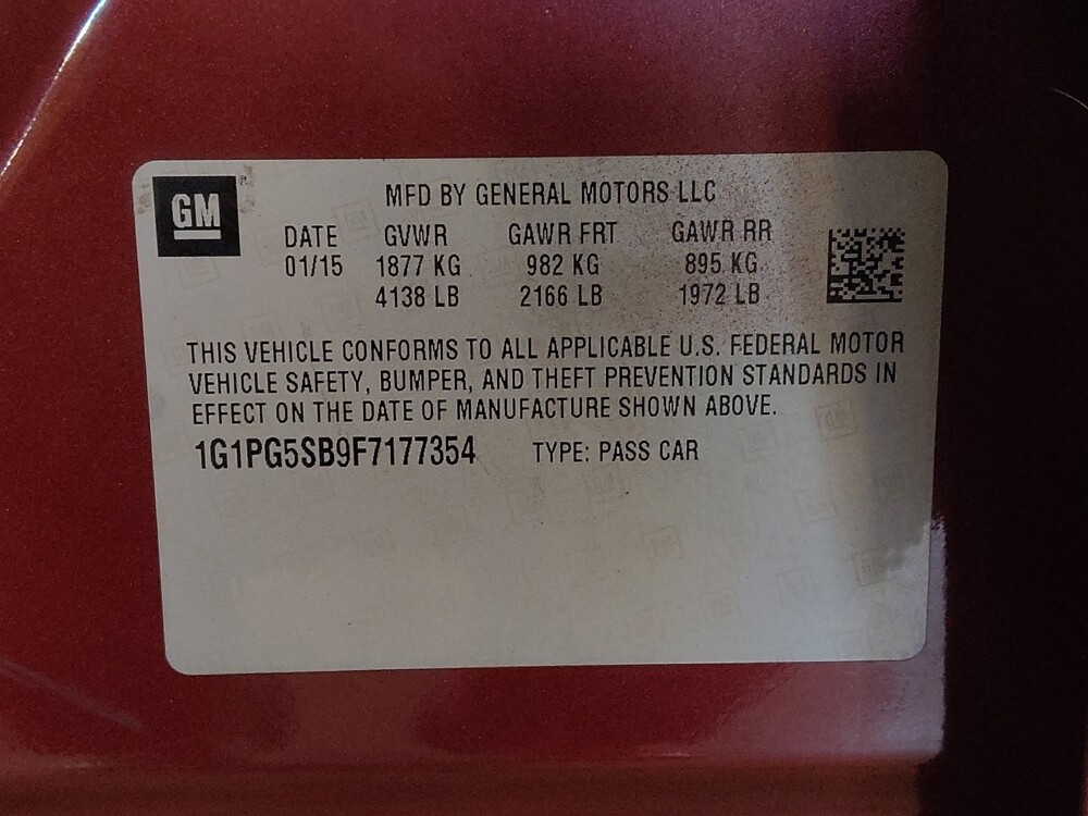 2015 Chevrolet Cruze in Orlando, FL 32808 - 18091545 33