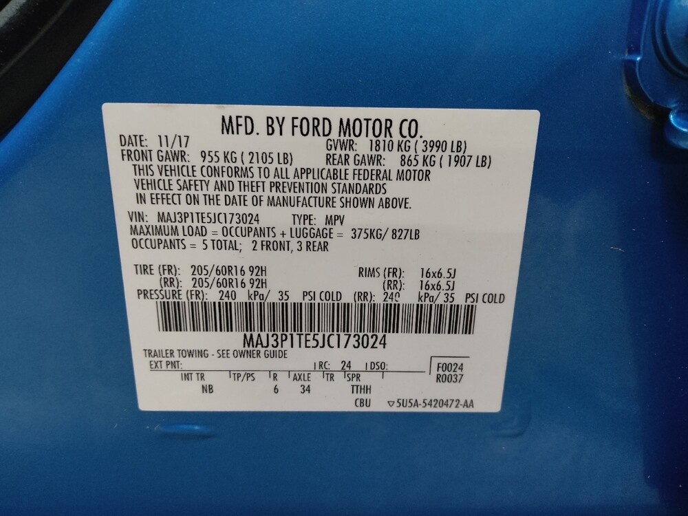 2018 Ford EcoSport in Round Rock, TX 78664 - 18091553 33