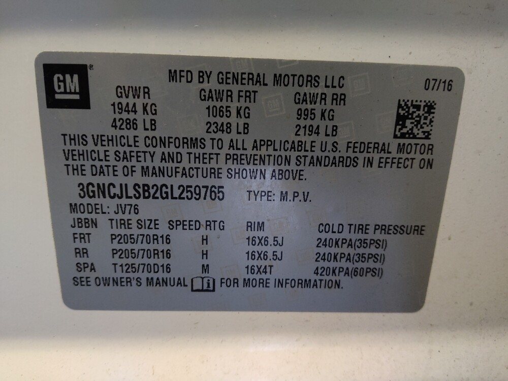 2016 Chevrolet Trax in Chandler, AZ 85225 - 18091569 33