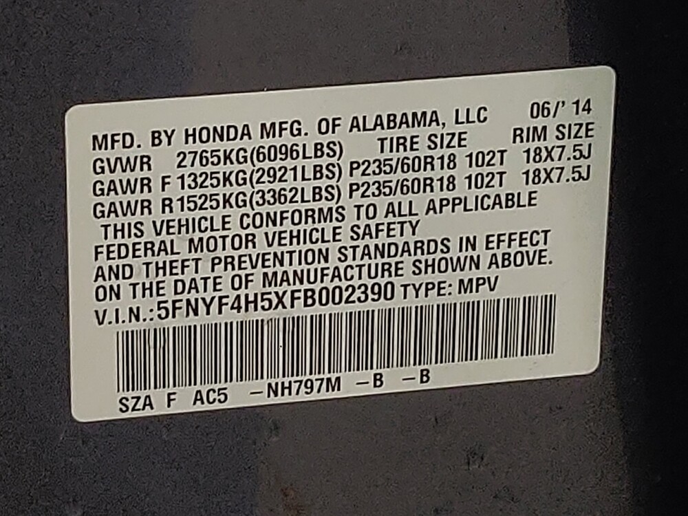 2015 Honda Pilot in Fort Myers, FL 33907 - 18091580 33