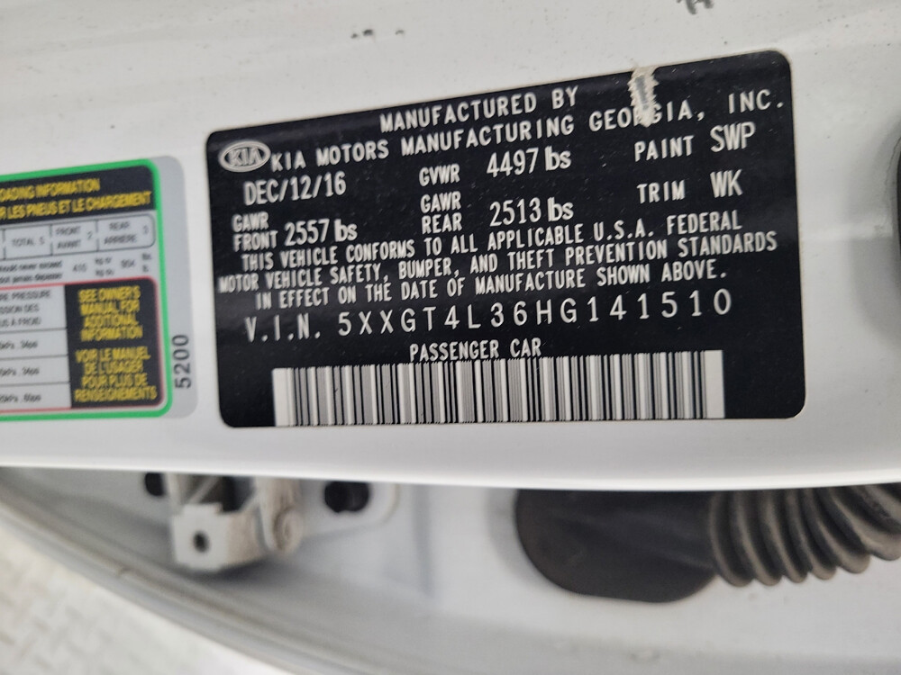 2017 Kia Optima in Las Vegas, NV 89102 - 18091582 33