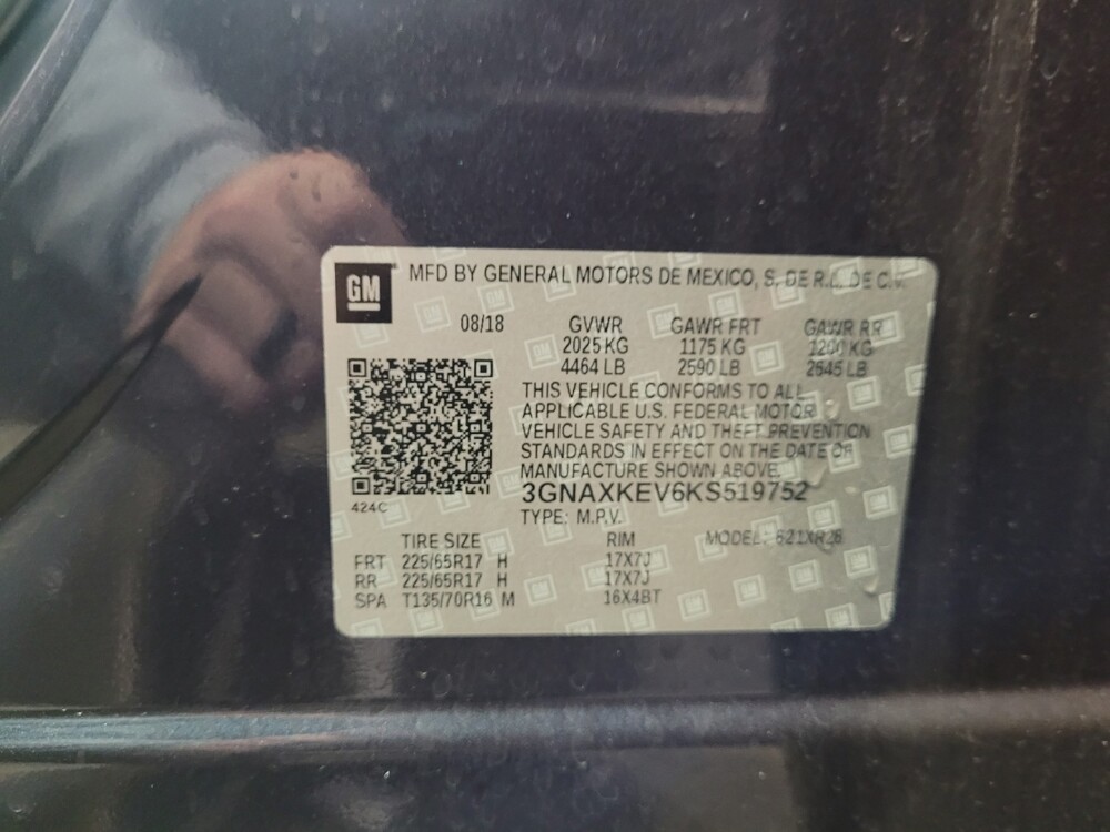 2019 Chevrolet Equinox in Downey, CA 90241 - 18091611 33