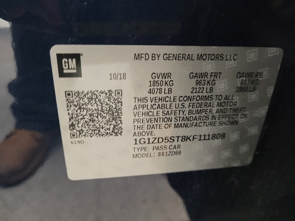 2019 Chevrolet Malibu in Madison, TN 37115 - 18091615 33