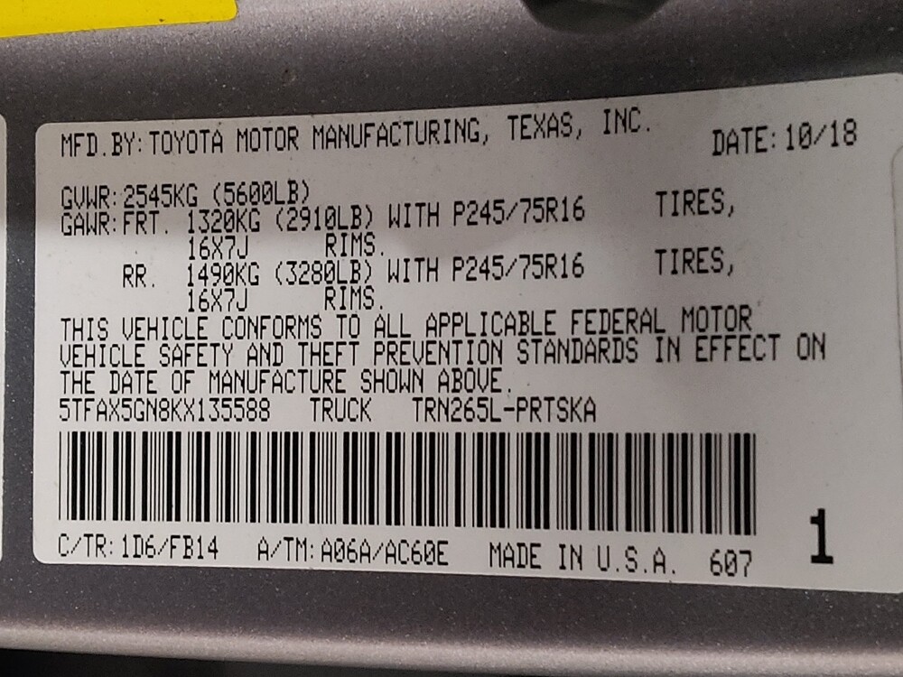 2019 Toyota Tacoma in Plano, TX 75074 - 18091616 33