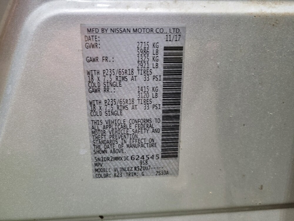 2018 Nissan Pathfinder in Louisville, KY 40258 - 18091640 33