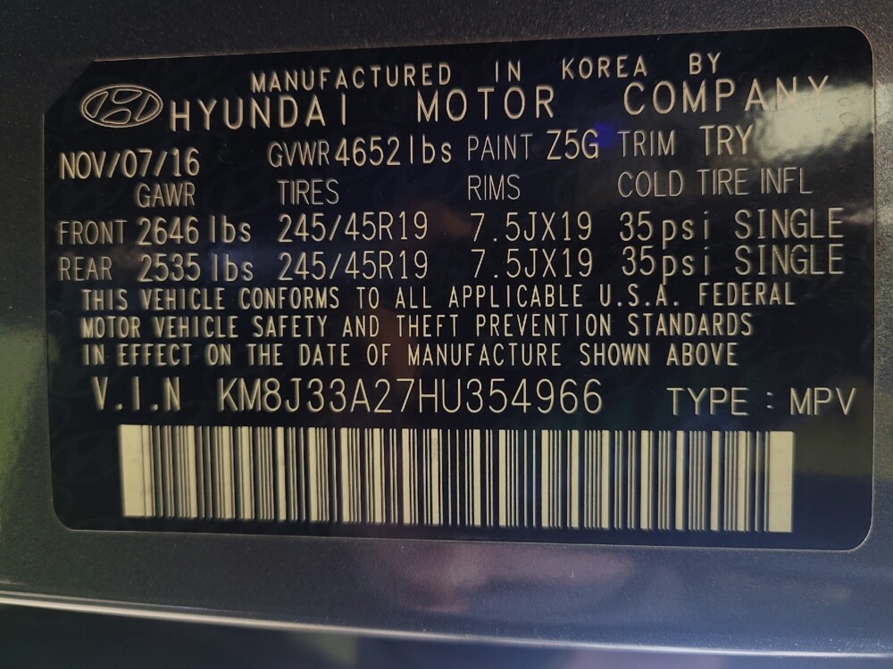 2017 Hyundai Tucson in Lexington, KY 40509 - 18091643 33