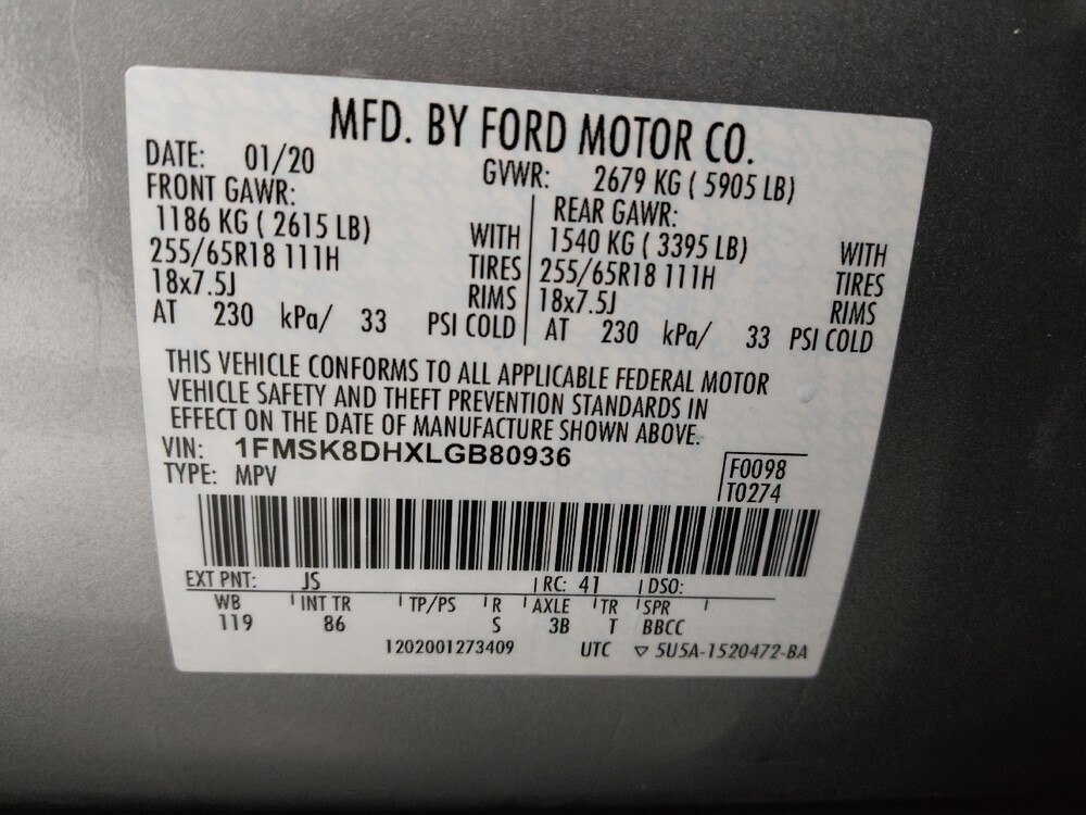 2020 Ford Explorer in St. Louis, MO 63125 - 18091649 33