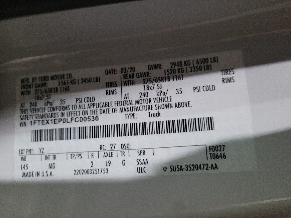 2020 Ford F150 in Temple Hills, MD 20746 - 18091666 33