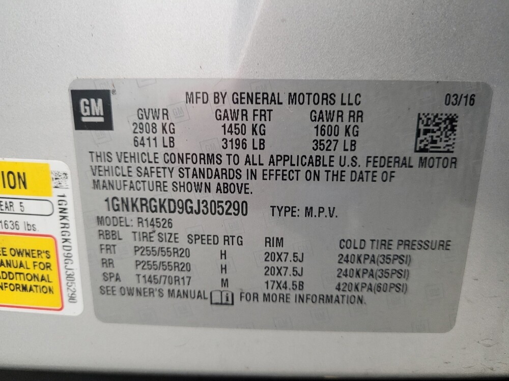 2016 Chevrolet Traverse in Taylor, MI 48180 - 18091684 33