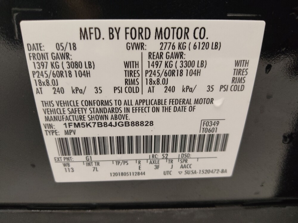 2018 Ford Explorer in St. Louis, MO 63136 - 18091694 33