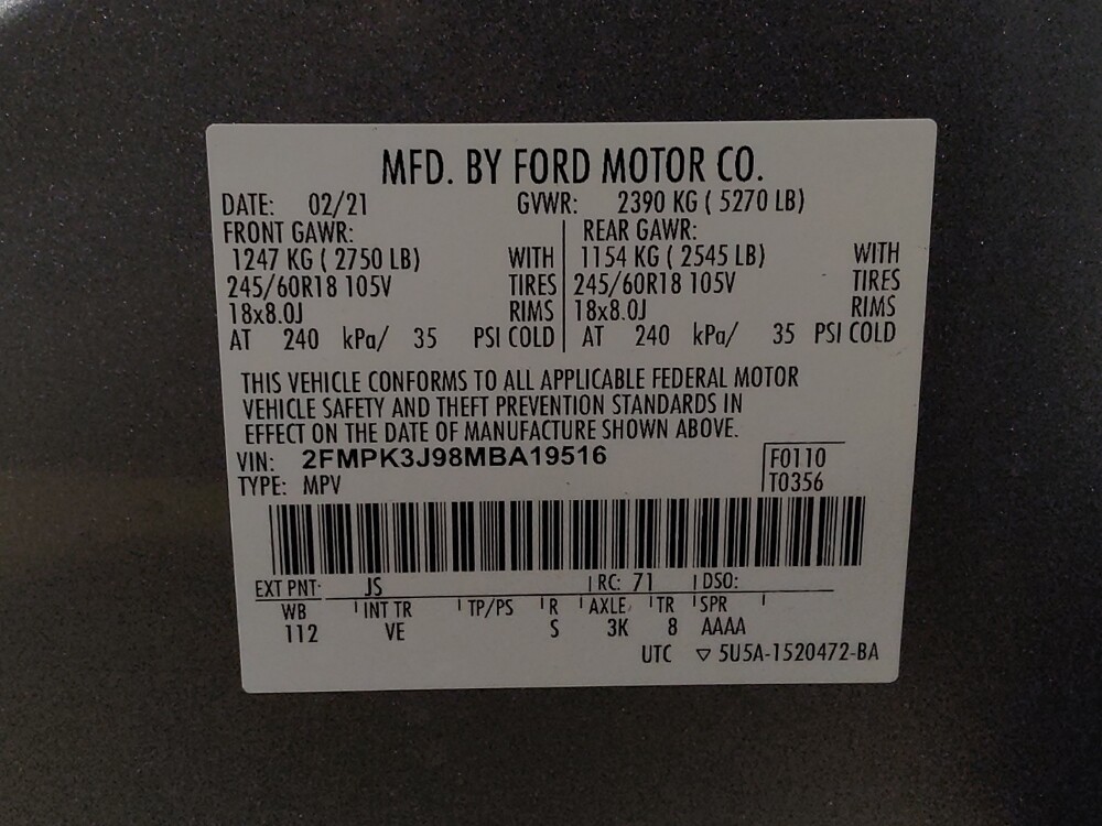 2021 Ford Edge in Orlando, FL 32808 - 18091696 33