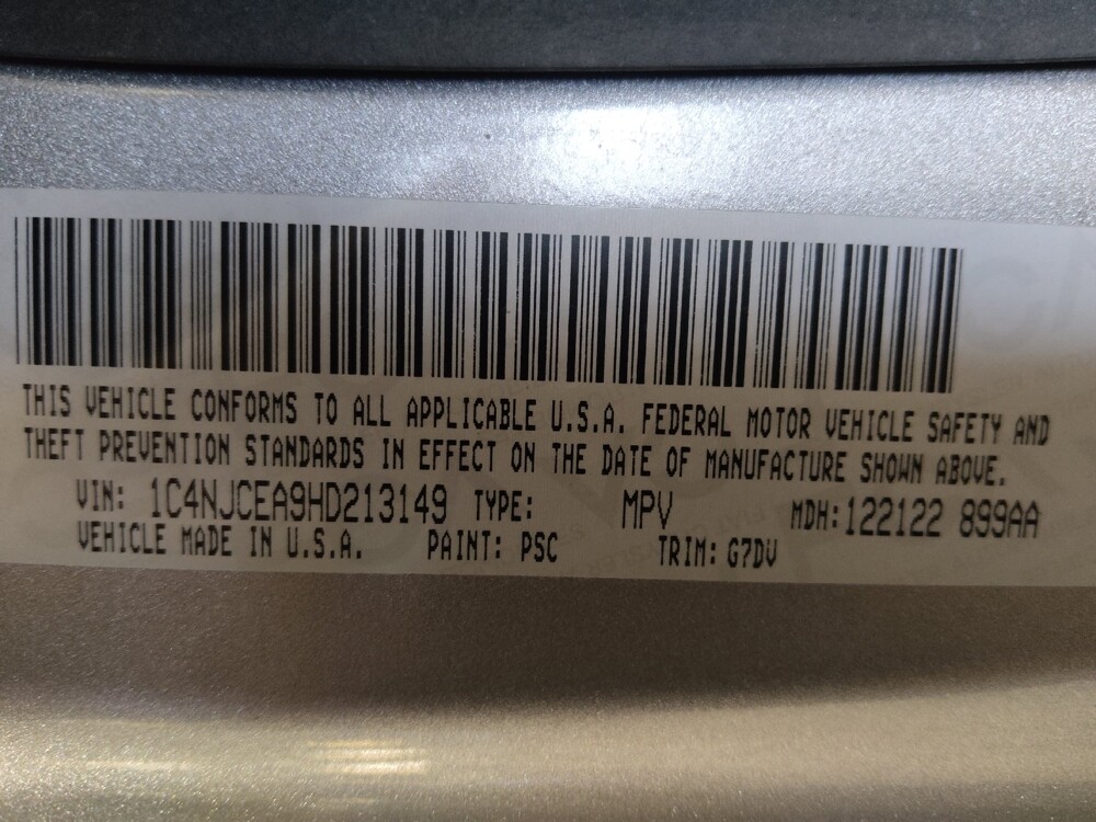 2017 Jeep Compass in Gainesville, FL 32609 - 18091719 33