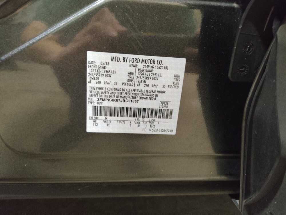 2018 Ford Edge in Williamstown, NJ 8094 - 18091724 33