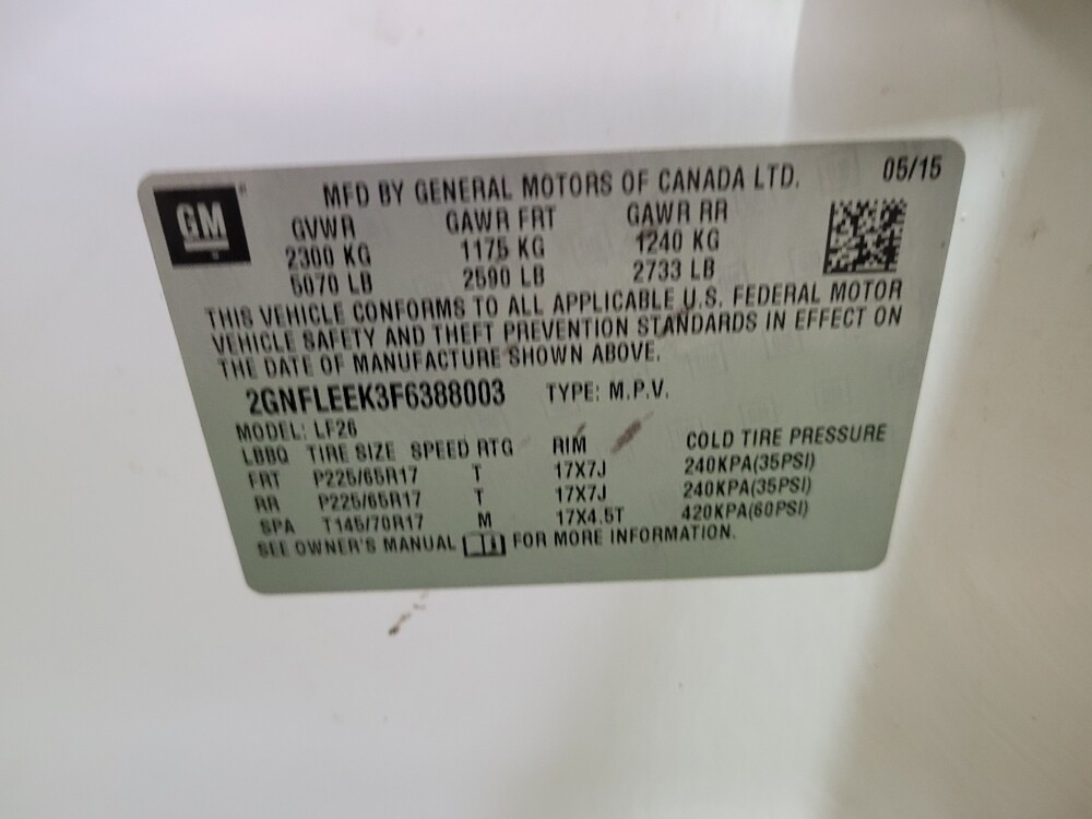 2015 Chevrolet Equinox in Columbus, OH 43231 - 18091728 33