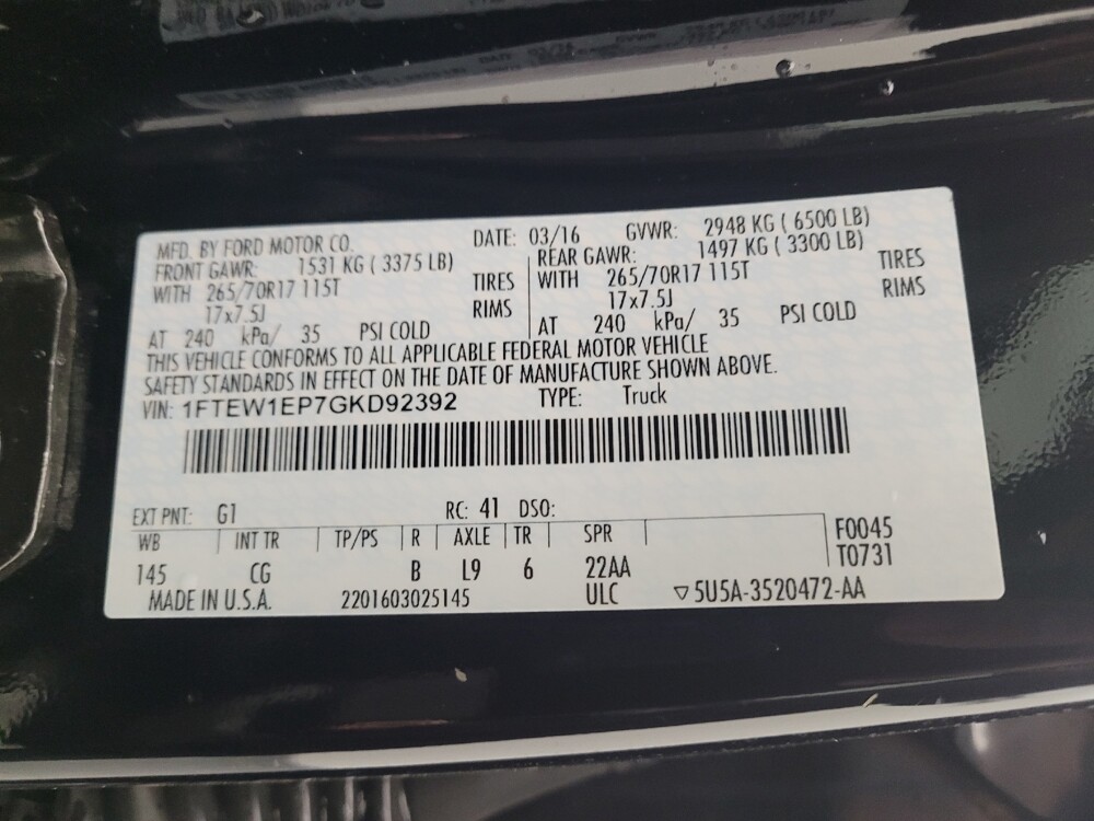 2016 Ford F150 in Miamisburg, OH 45342 - 18091730 33